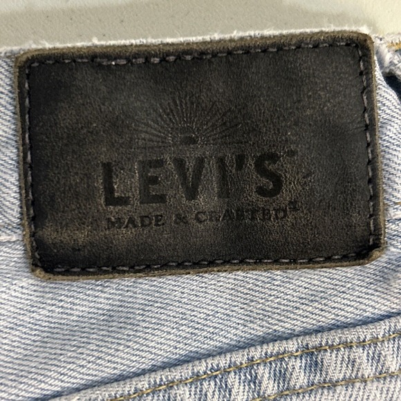 Levi's Made Crafted Twig High-Rise Slim Denim Jeans Light Wash Size 25 $180 - Picture 7 of 16